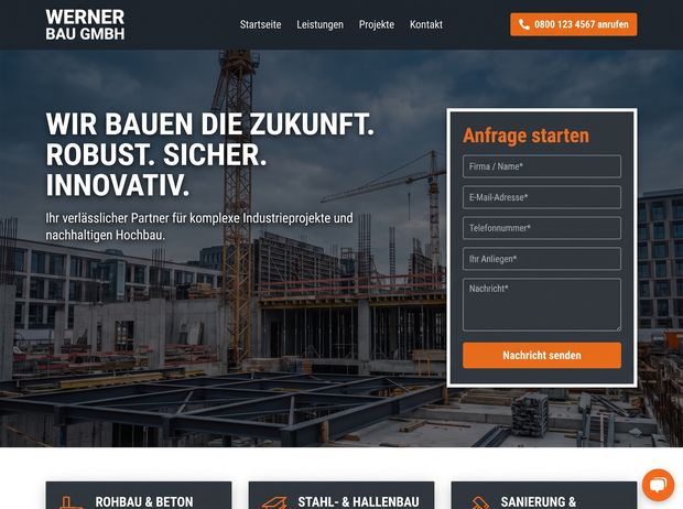 Bau Website von Elyoss